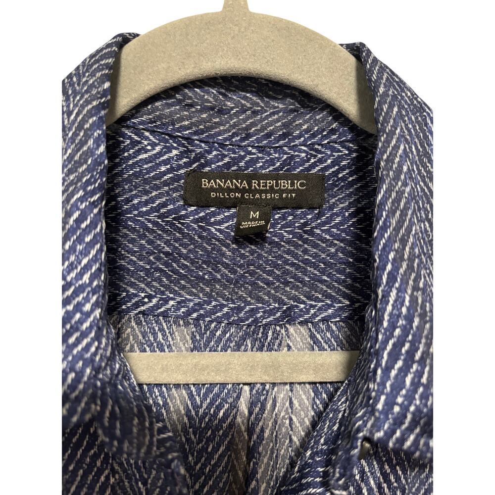 Banana Republic Dillon Classic Fit Button Down Shirt M - Picture 4 of 9